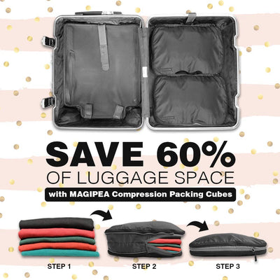 Travel Compression Bag Cube Organizer